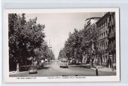 MELBOURNE (VIC) Collins Street, Looking West - Publ. The Rose Series 591 - Melbourne
