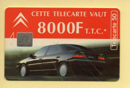 Télécarte 1994 : CITROEN XANTIA / 50 Unités / Numéro A 51014457/496211323 / 12-94 (voir Puce Et Numéro Au Dos) - 1994