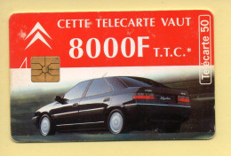 Télécarte 1994 : CITROEN XANTIA / 50 Unités / Numéro B4C030068/498783636 / 12-94 (voir Puce Et Numéro Au Dos) - 1994