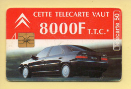 Télécarte 1994 : CITROEN XANTIA / 50 Unités / Numéro B4C030094/499043659 / 12-94 (voir Puce Et Numéro Au Dos) - 1994