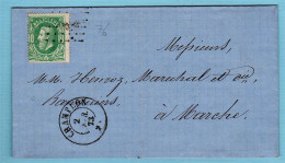 N°30  LAC OBL PT.CHAMPLON  VERS MARCHE  2 - 1869-1883 Leopold II