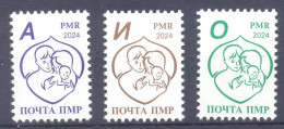 2024. Transnistria, Definitives, Year Of Family, 3v, Mint/** - Moldawien (Moldau)
