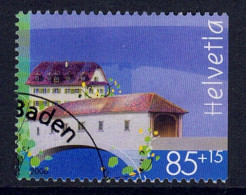 Suisse // 2006  // Pont, Découpé Oblitéré Du Bloc-feuillet NABA I Kloster Wettingen No. 92 - Used Stamps