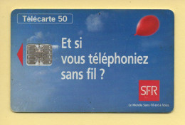 Télécarte 1995 : SFR 4 / 50 Unités / 12-95 (voir Puce Et Numéro Au Dos) - 1995