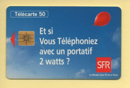 Télécarte 1995 : SFR 2 / 50 Unités / N° A 59117106/577488273 / 09-95 (voir Puce Et Numéro Au Dos) - 1995