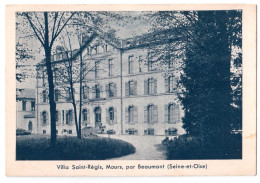 Villa Saint-Régis - Mours Par Beaumont - édit. Non Identifié  + Verso - Mours
