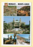 Monaco : MONTE-CARLO / Multivues / Blason (voir Scan Recto/verso) - Multi-vues, Vues Panoramiques