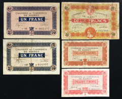 FRANCIA FRANCE 0,50 Cents 1918 1921 + 1 FRANC 1915 1918 + 2 FRANCS 1918   LOTTO.676 - Other & Unclassified