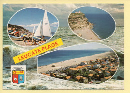 11. LEUCATE PLAGE – Multivues – Blason (animée) (voir Scan Recto/verso) - Leucate