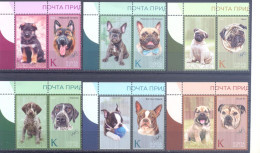 2023. Transnistria, Dogs Breeds, 6v Perforated With Labels, Mint/** - Moldawien (Moldau)