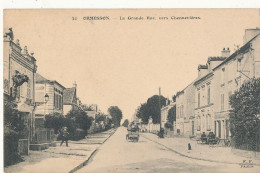 94 // ORMESSON   La Grande Rue   Vers Chennevieres  22 - Ormesson Sur Marne