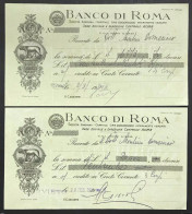 BANCO DI ROMA 10773 + 20000 Lire  LOTTO 708 - Andere & Zonder Classificatie