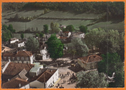 CPSM   De  82  MONTAIGU-de-QUERCY   " Vue D'ensemble Aérienne "    Non écrite - Montaigu De Quercy