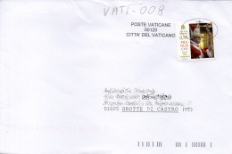 Philatelic Envelope With Stamps Sent From VATICAN CITY STATE To ITALY - Briefe U. Dokumente