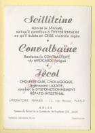 Publicité Médicale : SCILLITRINE / CONVALBAINE / JECOL (au Dos : ARLES - Tympan Du Portail De La Cathédrale) - Salute