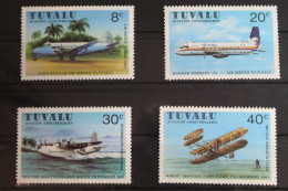 Tuvalu 129-132 Postfrisch Luftfahrt #FS319 - Tuvalu