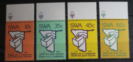 Südwestafrika 645-648 Postfrisch #FT110 - Namibia (1990- ...)