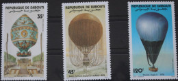 Dschibuti 358-360 Postfrisch Luftfahrt #FS470 - Dschibuti (1977-...)