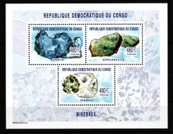 Kongo (Kinshasa) 1767-1769 Postfrisch Kleibogen / Mineralien #GY762 - Other & Unclassified