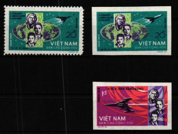 Vietnam Nord 259 A+B Und 260 B Postfrisch Raumfahrt #GY916 - Vietnam