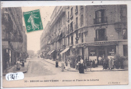 BECON-LES-BRUYERES- AVENUE ET PLACE DE LA LIBERTE- LE TABAC - Autres & Non Classés