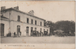 Isère : SAINT  MARCELLIN : La  Gare - Saint-Marcellin