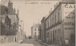 Marne : RILLY La  Montagne : Rue De La  Gare - Rilly-la-Montagne