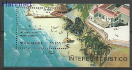 Nicaragua 1989 Mi Block 182 MNH  (ZS1 NCRbl182) - Hotels, Restaurants & Cafés
