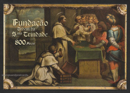 Portugal Entier 2018 Ordre Catholique Des Trinitaires 800 Ans Stationery Trinitarian  Catholic Order 800 Years - Cristianismo