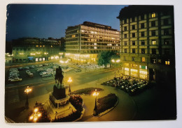 Ex-Yugoslavia-Vintage Photo Postcard-Serbia-Srbija-BEOGRAD-Republic Square-Trg Republike-1968-used With Stamp-#10 - Joegoslavië