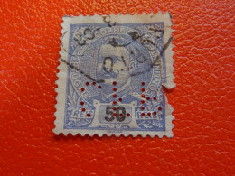 PORTUGAL Perforé  Abimé-oblitération - Used Stamps