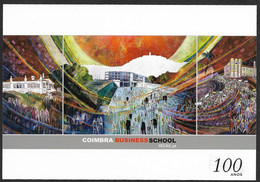 Portugal Entier Postal 2021 École De Commerce De Coimbra Business School Stationery - Postwaardestukken