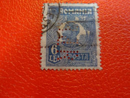 ROUMANIE Perforé  -oblitération - Used Stamps