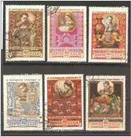 RUSSIA/USSR 1957-58,National Handcrafts,Sc 1924-29 VF USED - Used Stamps