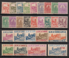 TUNISIE - 1926-28 - N°YT. 120 à 146 - Série Complète - Neuf Luxe** / MNH / Postfrisch - Ungebraucht