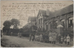 CPA.- 1918.- FAUQUEMBERGUE MERCK SAINT-LIEVIN. Les Ecoles.- N° 30.- Edit.: Jennequin-Briche .- Imp.: Catala Frères Paris - Fauquembergues