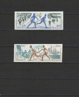 Monaco 1991 Olympic Games Barcelona / Albertville Set Of 4 Imperf. MNH -scarce- - Summer 1992: Barcelona