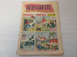 JOURNAL BD BERNADETTE 052 23.06.1957 Le FILM SISSI DICTIONNAIRE De L'INFIRMIERE  - Bernadette