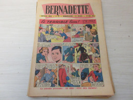 JOURNAL BD BERNADETTE 047 19.05.1957 CADEAUX De FETES Des MERES CAPITAINE D'HERS - Bernadette