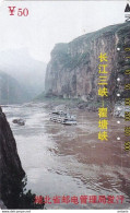 CHINA(Tamura) - Three Gorges Landscapes Qutang Gorge, 11/93, Used - Cina