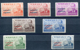 1941.SAHARA.EDIFIL 62H/62P**.NUEVOS SIN FIJASELLOS(MNH).CATALOGO ESPECIALIZADO.110€ - Sahara Spagnolo