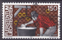 # Liechtenstein Marke Von 1982 O/used (A5-4) - Used Stamps