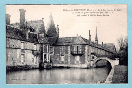 CP 28 - Château De Maintenon - Côté Est, Vue Sur Les Fossés - Maintenon