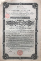 Vienne 1873: K.k. Priv. Staats-Eisenbahn-Gesellschaft - Ferrocarril & Tranvías