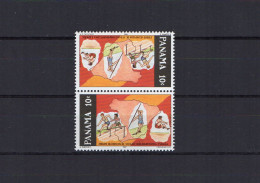 Panama 1992 Olympic Games Barcelona Stamp Pair MNH - Summer 1992: Barcelona
