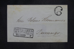 MEXIQUE - Lettre Avant 1900 à Découvrir - Détaillons Collection - A 2704 - Messico
