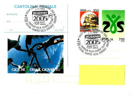ITALIA ITALY - 2002 LIGNANO SABBIADORO (UD) 939 Giorni Al VIII Festival Olimpico Gioventù Europea Su CP Viaggiata - 8852 - 2001-10: Marcofilia