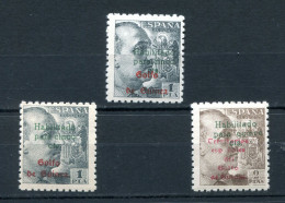 1949.GUINEA.EDIFIL 273/273A/274**.NUEVOS SIN FIJASELLOS(MNH).CATALOGO 25€ - Guinée Espagnole