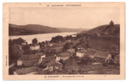 Paladru - Vue Générale Et Le Lac - édit. Rolly 19 + Verso - Paladru