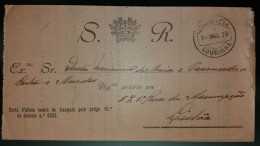 ISENTO DE FRANQUIA - S.R - LOURINHÂ - Lettres & Documents